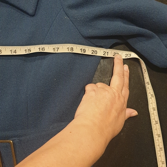 TOPSHOP LONG COWL NECK TRENCH COAT WOOL - Picture 11 of 13